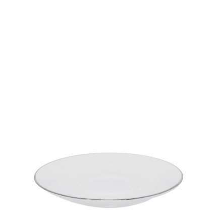 Soucoupe élégante 12 cm – Premium Platinum Line