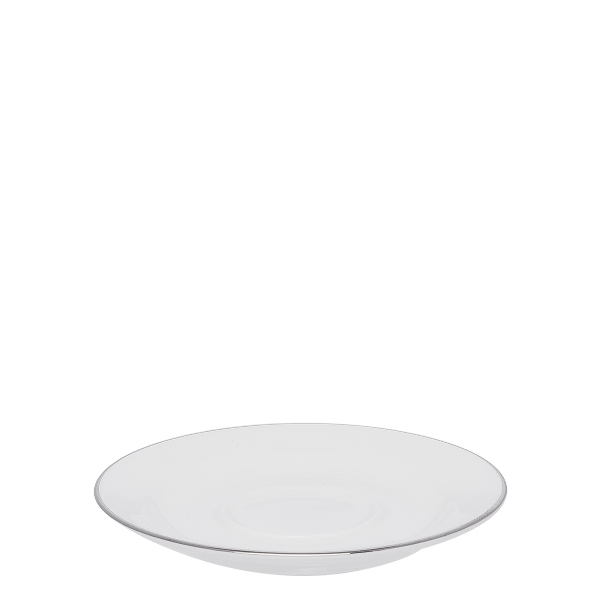 Soucoupe élégante 12 cm – Premium Platinum Line
