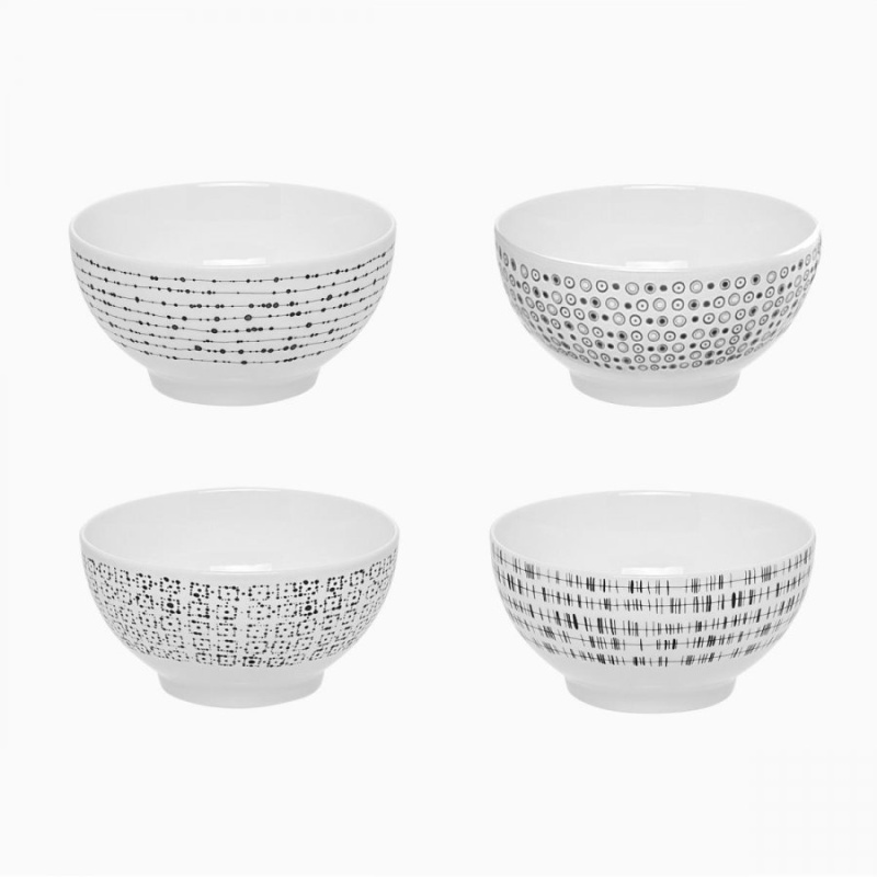 Set petit déjeuner 12 pièces - Basic Dots