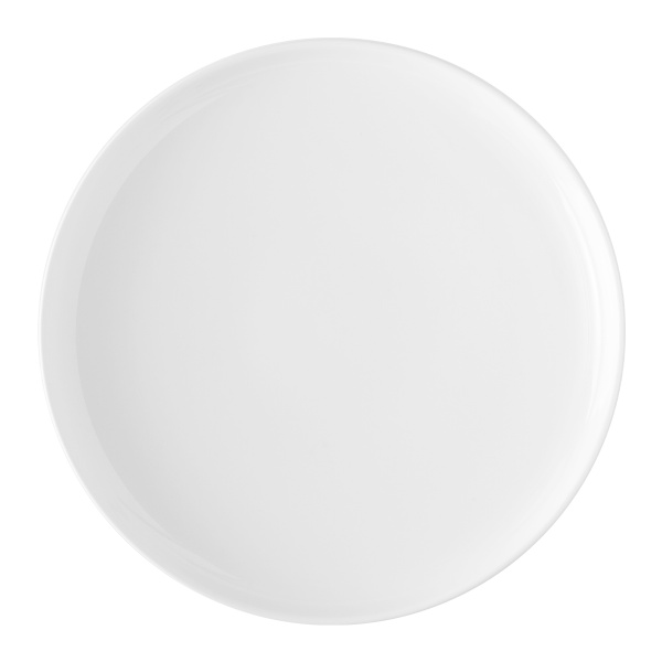 Assiette plate Coupe blanche 28 cm – Flow