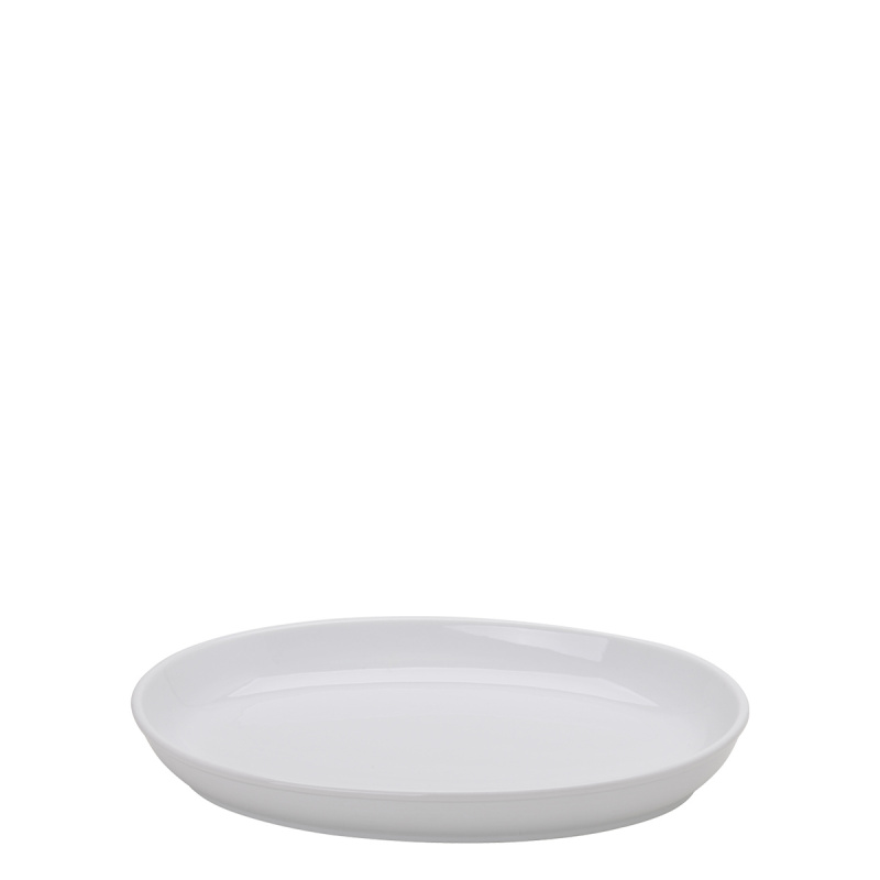 Plat à four plat blanc 35 x 23 cm - Elements