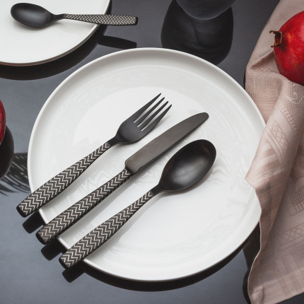 Assiette plate Coupe blanche 28 cm – Flow