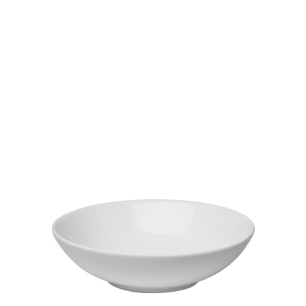 Assiette creuse Coupe blanche 19,5 cm – Flow