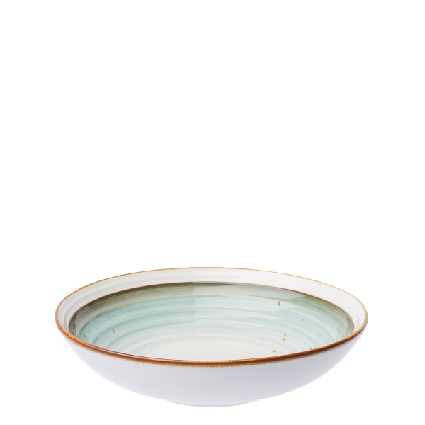 Assiette creuse Gaya Coupe Spiral Rustico 23,5 cm