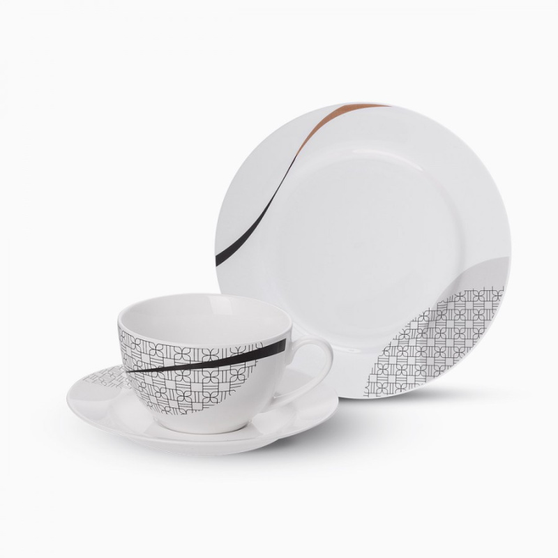Set en porcelaine 18 pcs Bahia – Flow
