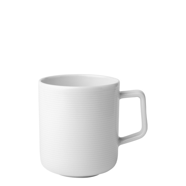 Mug 40 cl U-Coupe, lot de 4. BASIC Chic U-Coupé Relief Lunasol