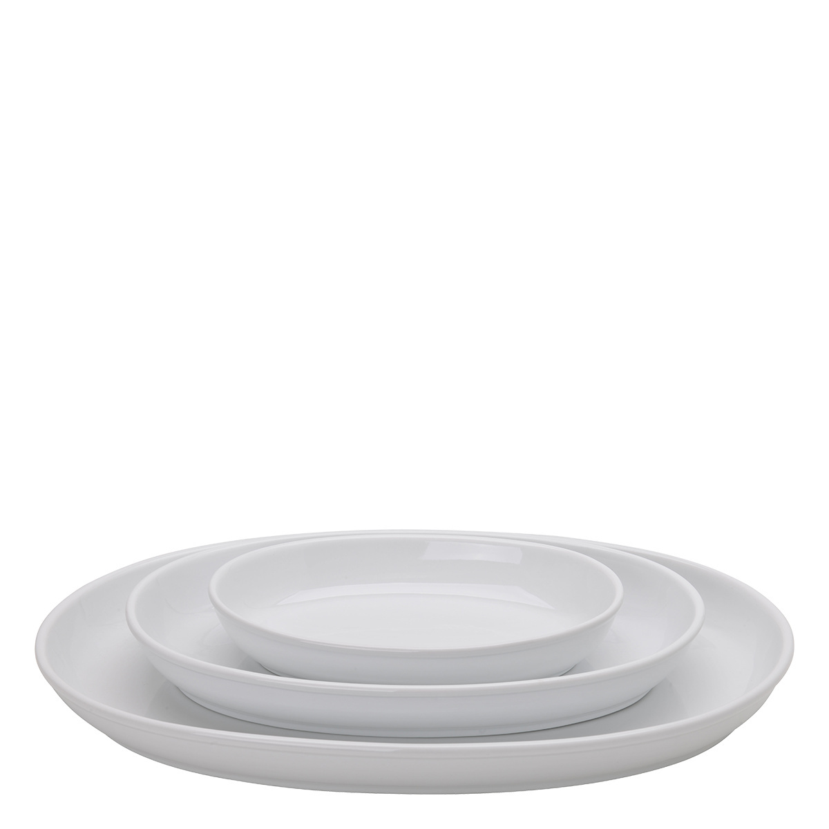 Plat à four plat blanc 45 x 30 cm - Elements
