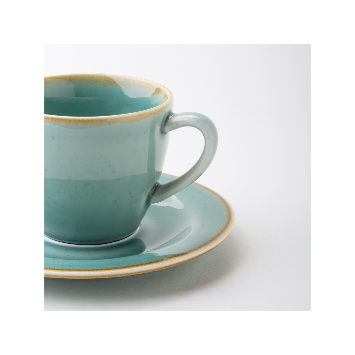 Ensemble en porcelaine 30 pcs — Gaya Sand türkis Lunasol