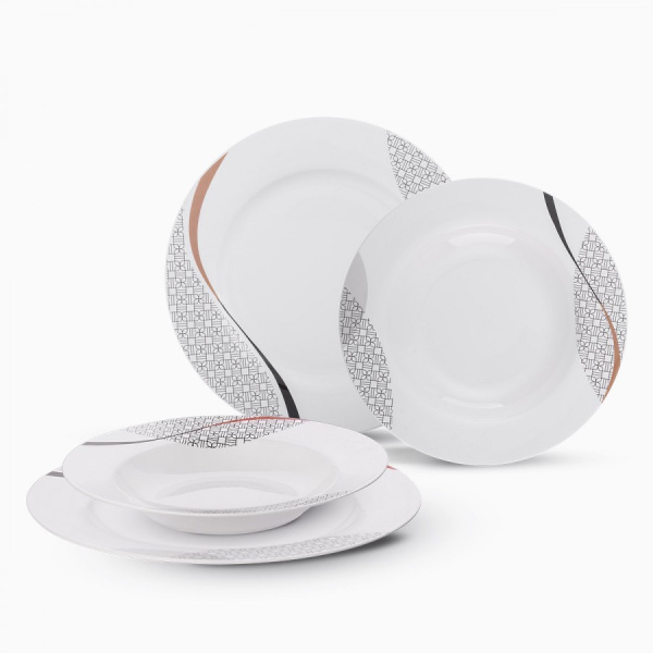 Set en porcelaine 12 pcs Bahia – Flow