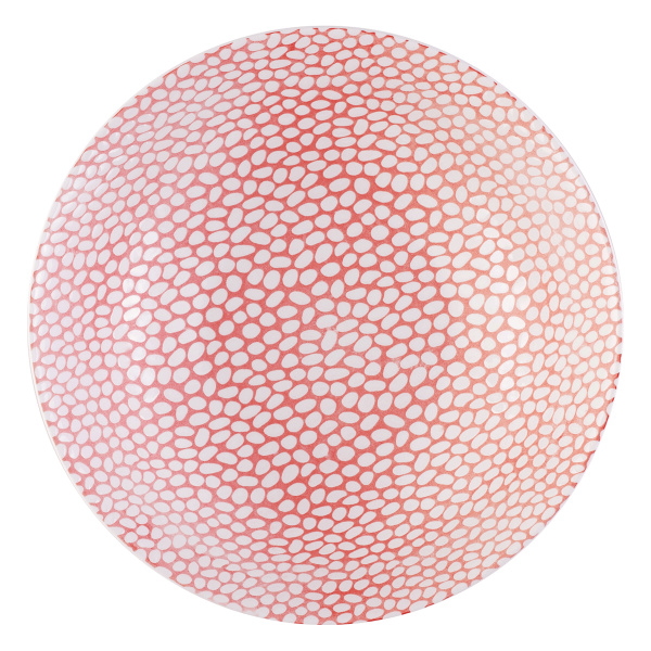 Assiette creuse texturée Coupe skin/blanche 19,5 cm – Flow