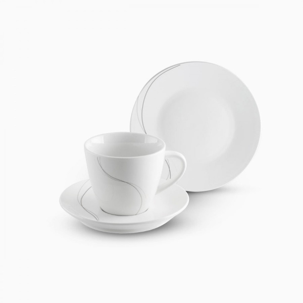 Set en porcelaine 18 pcs Waves – Flow
