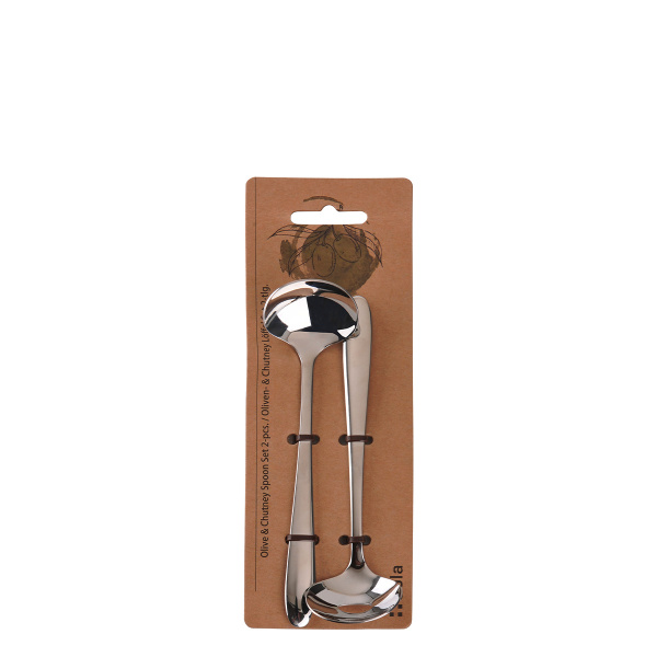 Set de 2 cuillères à chutney ou olives – Basic Alpha
