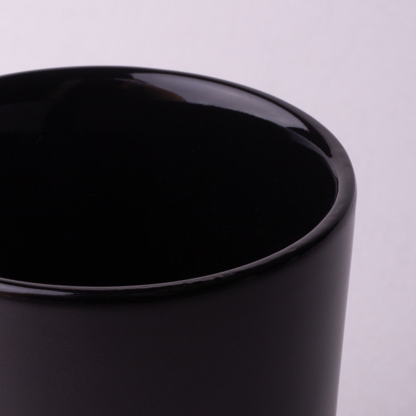 Tasse sans anse noire 300 ml - Flow