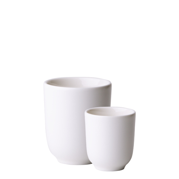 Service en porcelaine 8 pièces - Gaya Atelier blanc