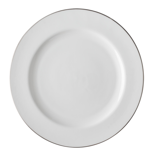 Assiette plate élégante 28 cm - Premium Platinum Line