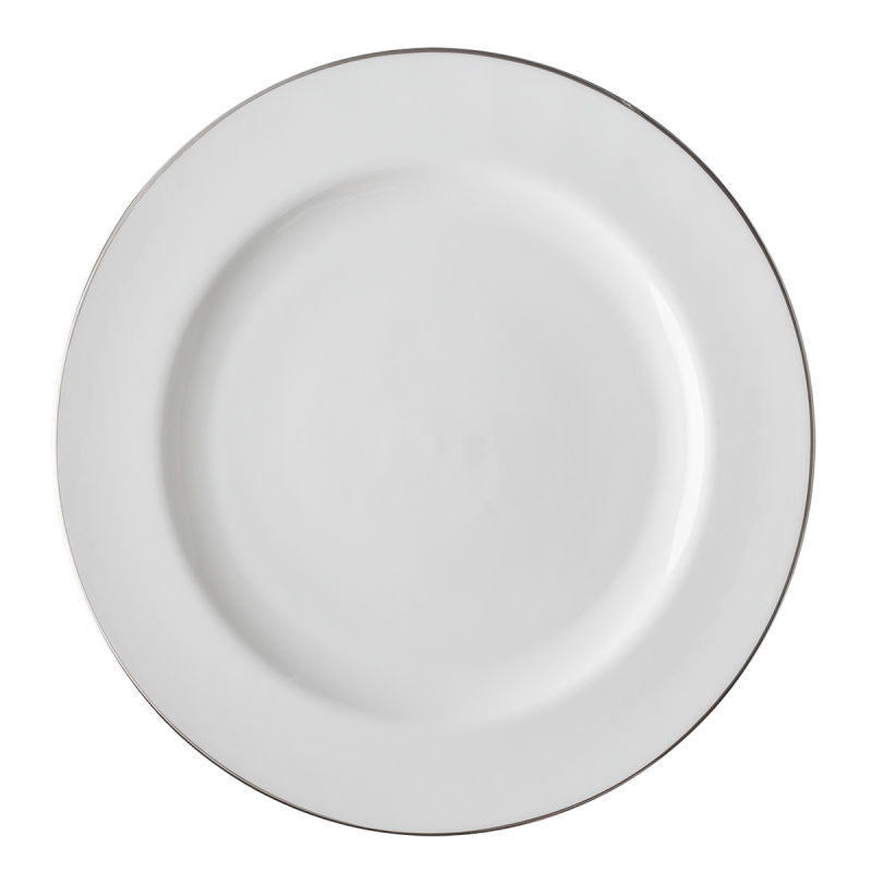 Assiette plate élégante 28 cm - Premium Platinum Line