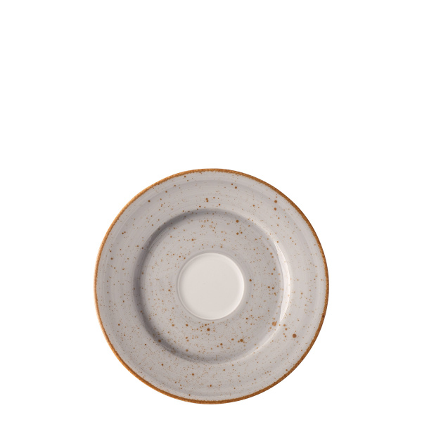 Soucoupe à café 16 cm grise - Hotel Inn Chic colorée