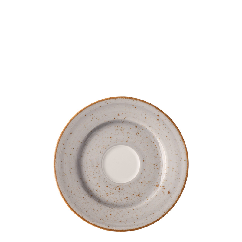 Soucoupe à café 16 cm grise - Hotel Inn Chic colorée
