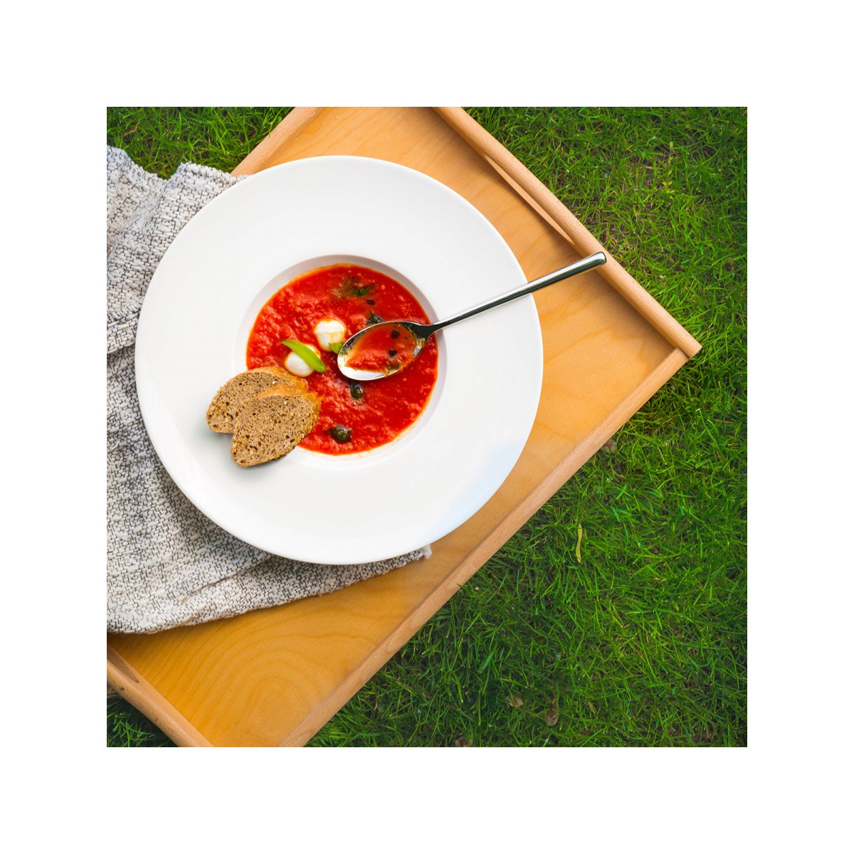 Assiette creuse gourmet 30 cm - Premium Platinum Line
