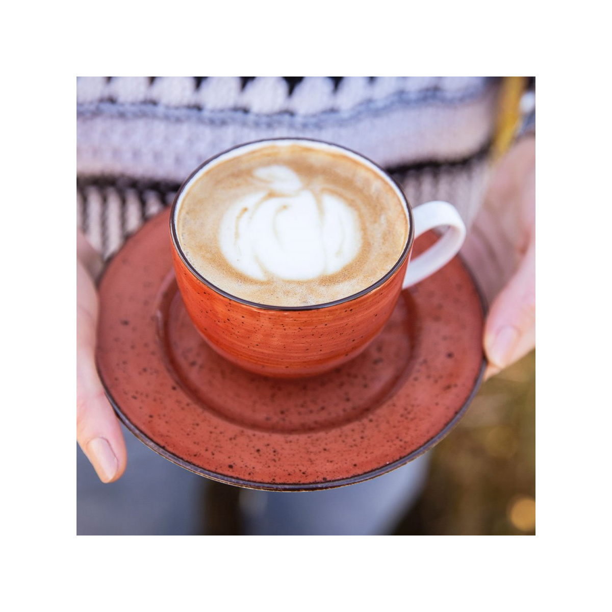 Tasse à café 200 ml rouge - Hotel Inn Chic colorée