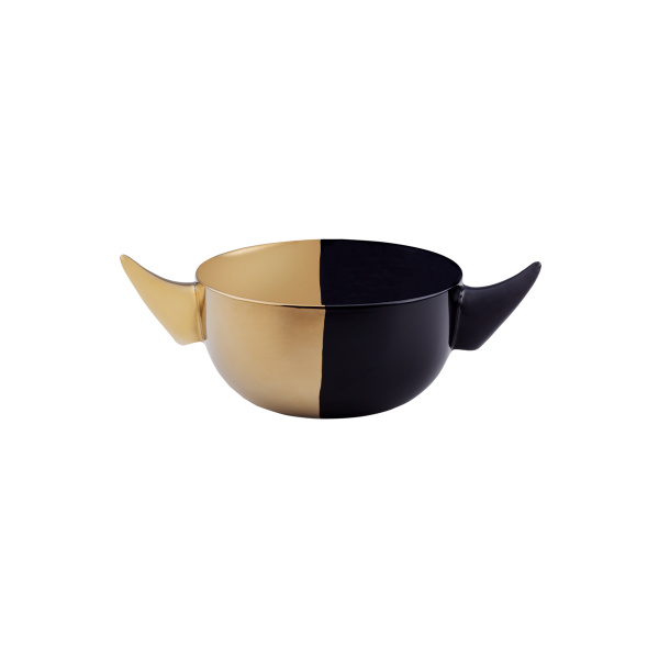 Bol Viking or-noir 12 cm – NOISE