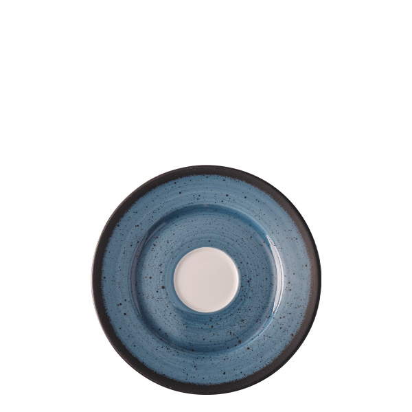 Soucoupe à café 16 cm bleue - Hotel Inn Chic colorée