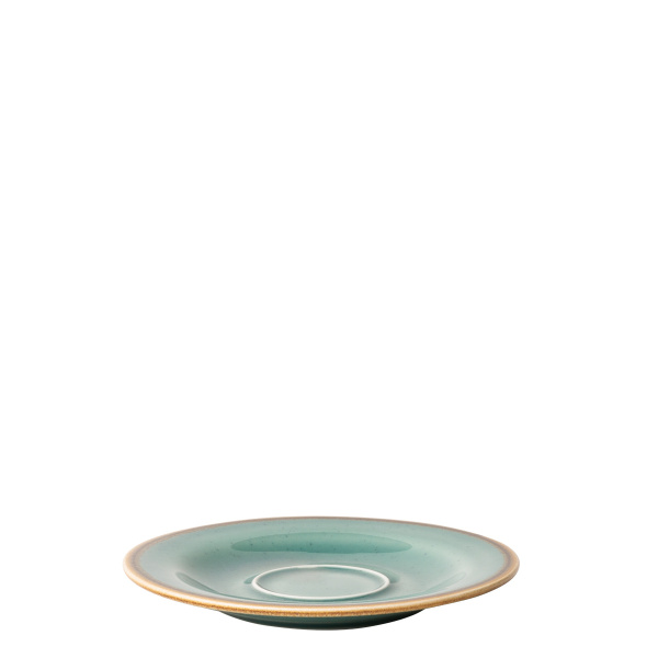 Soucoupe à café 15,5 cm - Gaya Sand turquoise