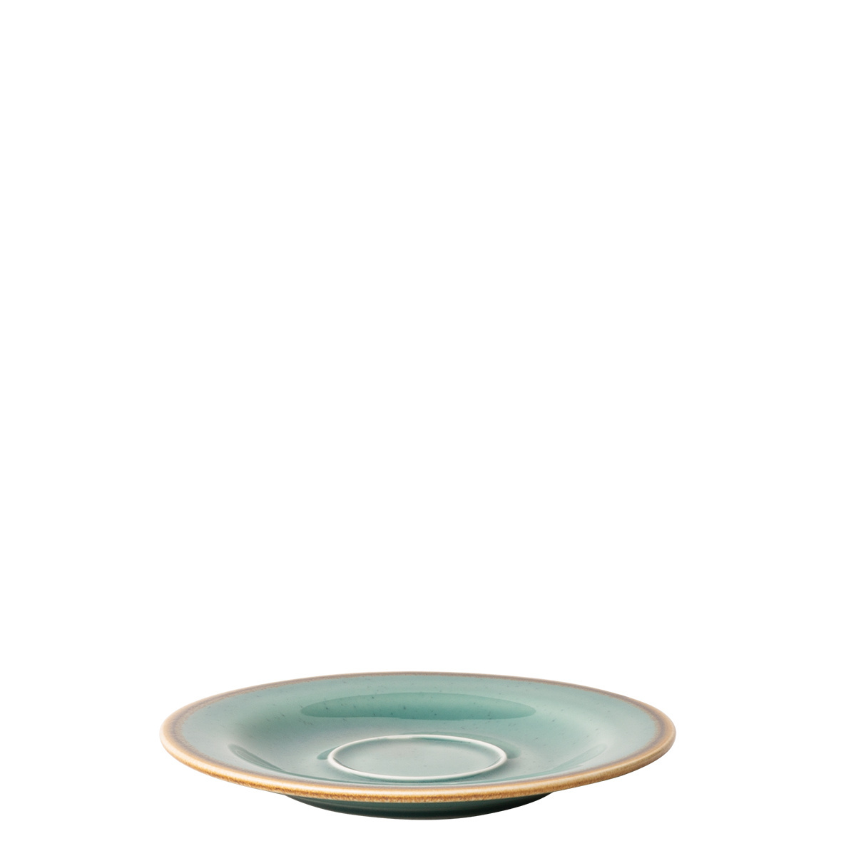 Soucoupe à café 15,5 cm - Gaya Sand turquoise