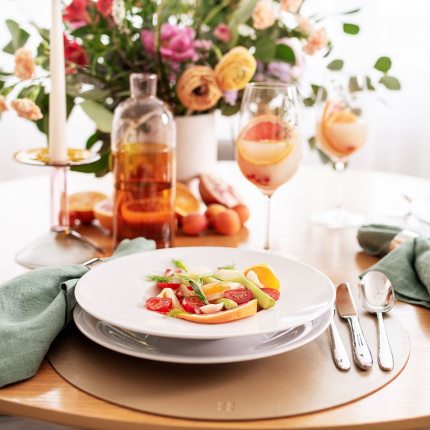 Assiette creuse 27 cm lot de 4 - Basic Chic