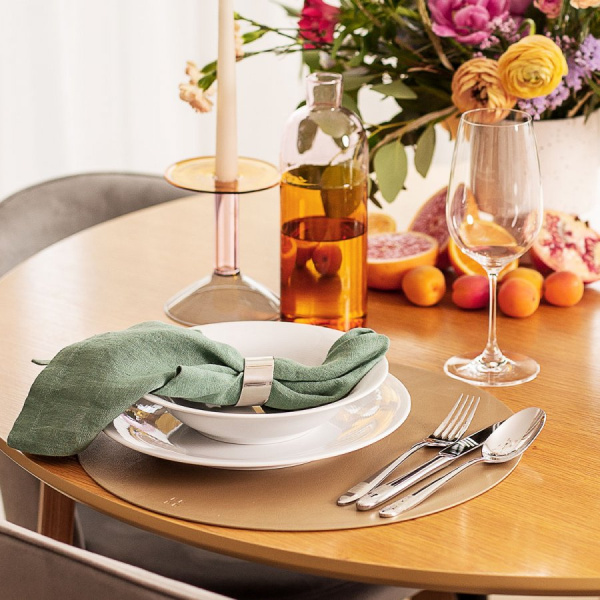 Assiette creuse 23 cm lot de 4 - Basic Chic