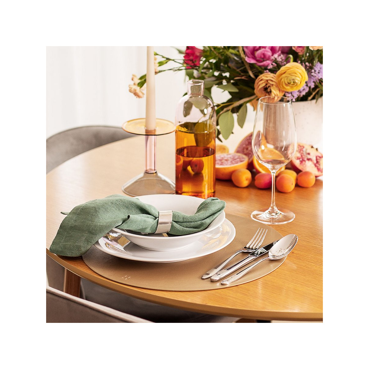 Assiette creuse 23 cm lot de 4 - Basic Chic