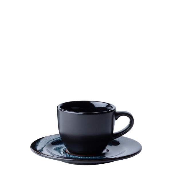 Soucoupe à café mocca 12 cm - Gaya RGB Night Sky