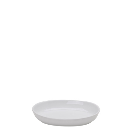 Plat à four plat blanc 25 x 17 cm - Elements
