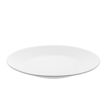 Assiette plate texturée Coupe 25 cm – Flow