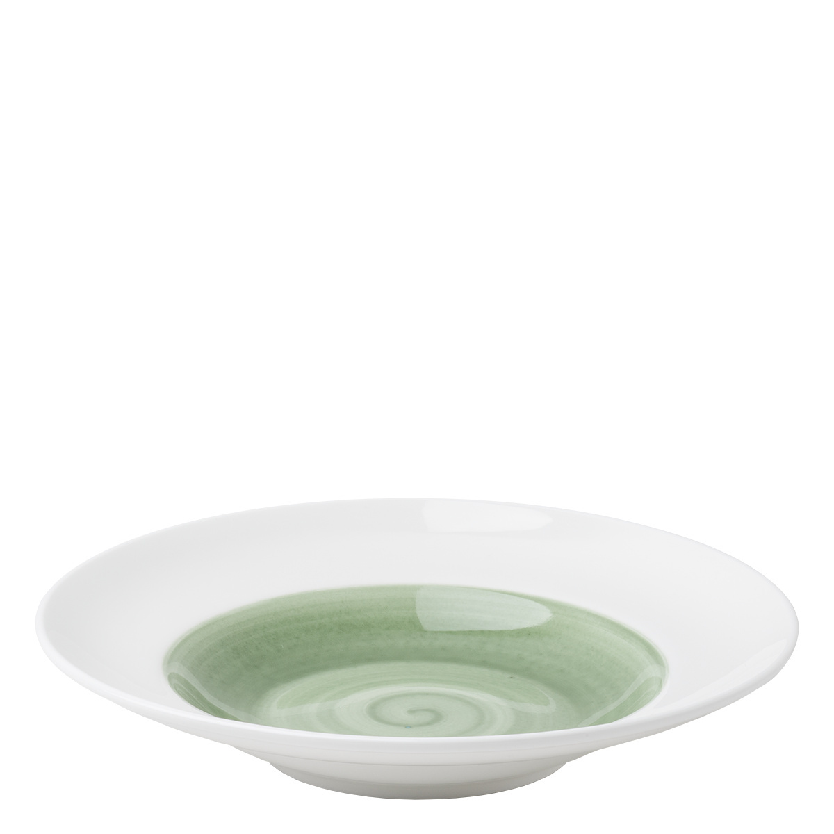 Assiette à pâtes olive/blanc ø25 cm - Grand Hotel Premium Couleur