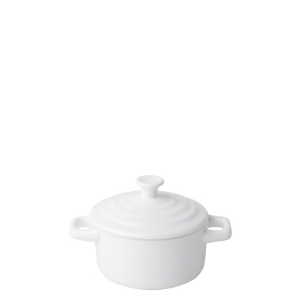 Casserole avec couvercle Flowl Atelier blanc ø 10,2 cm – Gaya