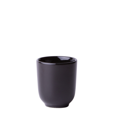 Tasse sans anse noire 80 ml - Flow
