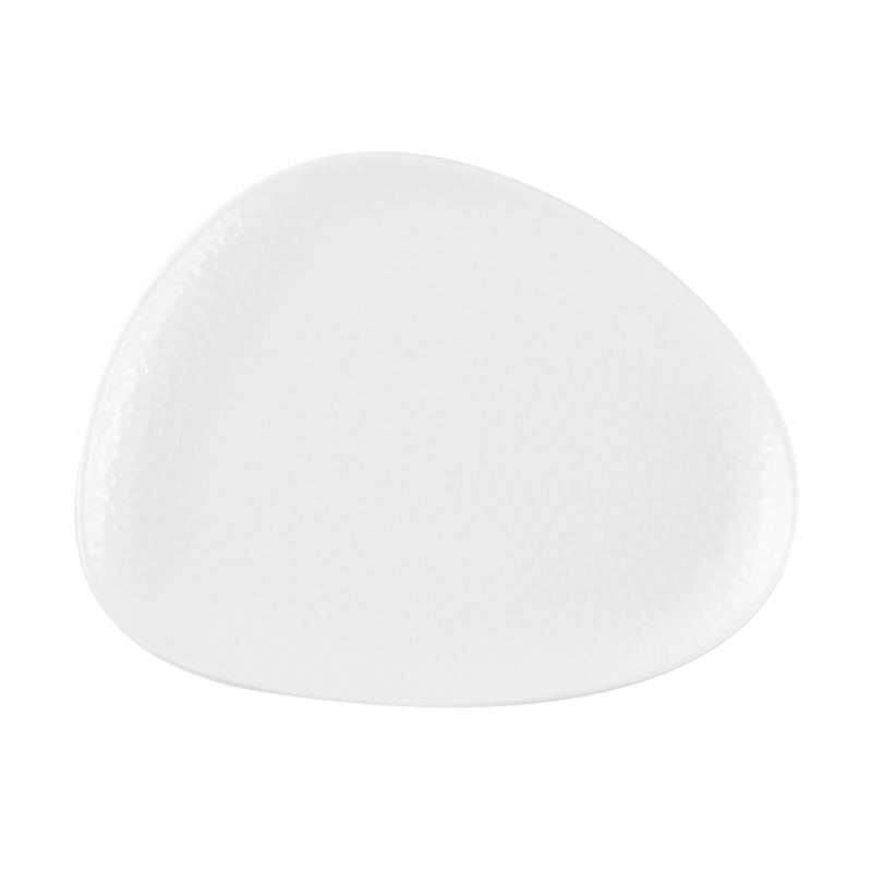 Assiette plate texturée Coupe 25,5 cm – Flow