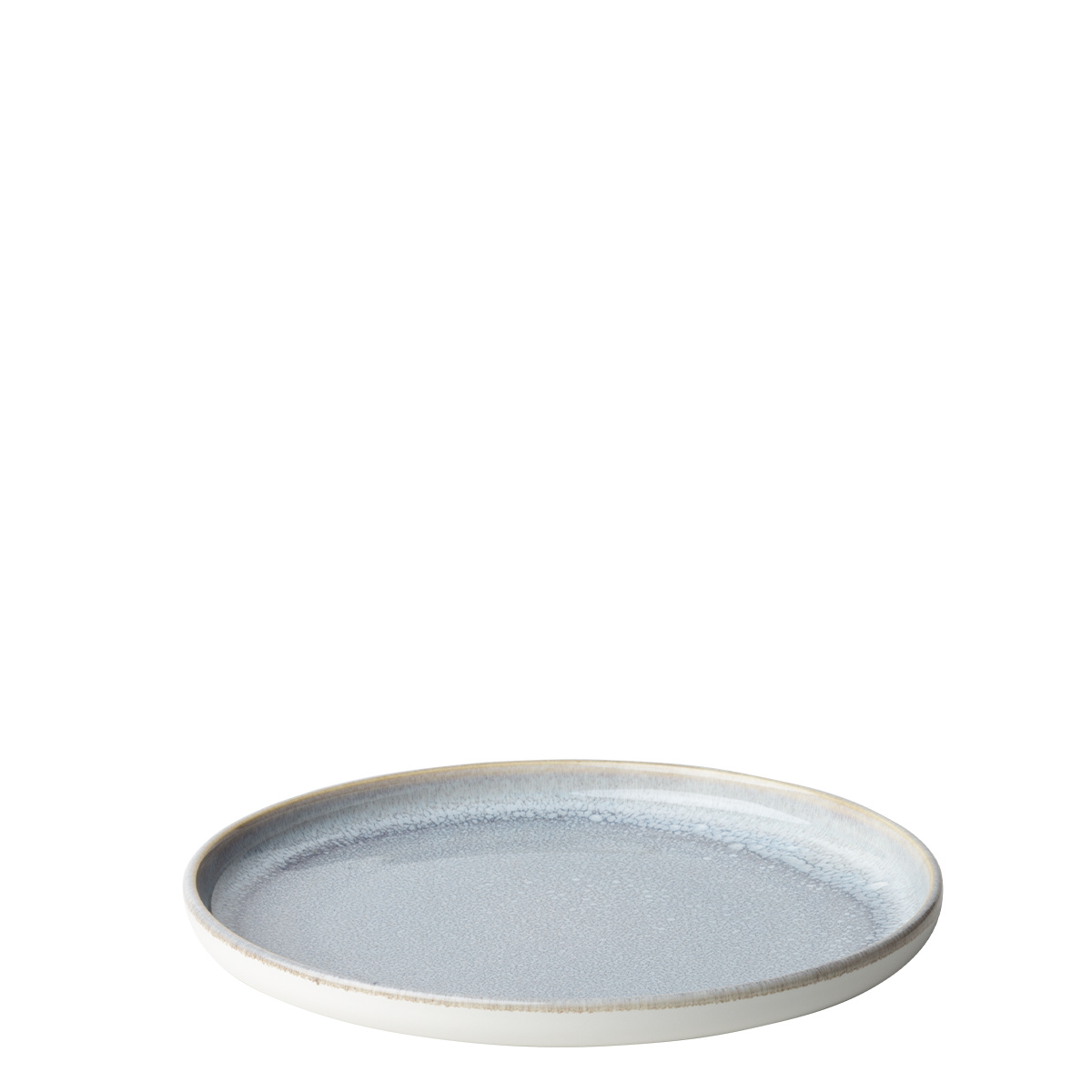 Assiette plate U-Coupe 200 mm - Gaya Atelier Glacial Ice