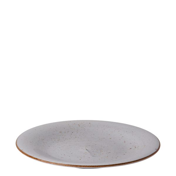 Assiette plate 28 cm grise - Hotel Inn Chic colorée