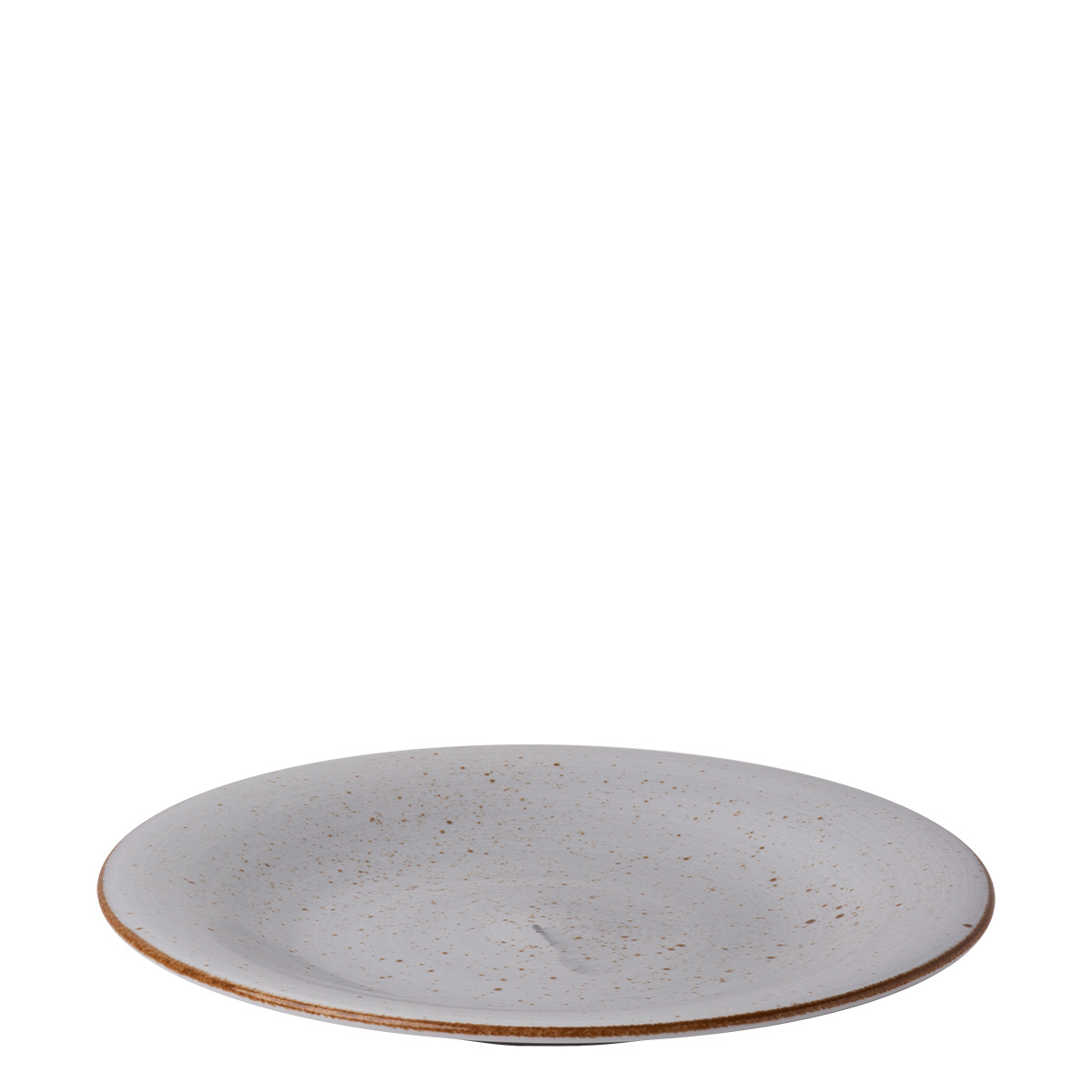 Assiette plate 28 cm grise - Hotel Inn Chic colorée