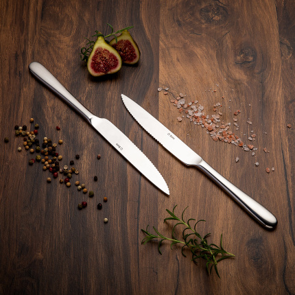Couteaux à steak set 2 pièces - Basic Alpha