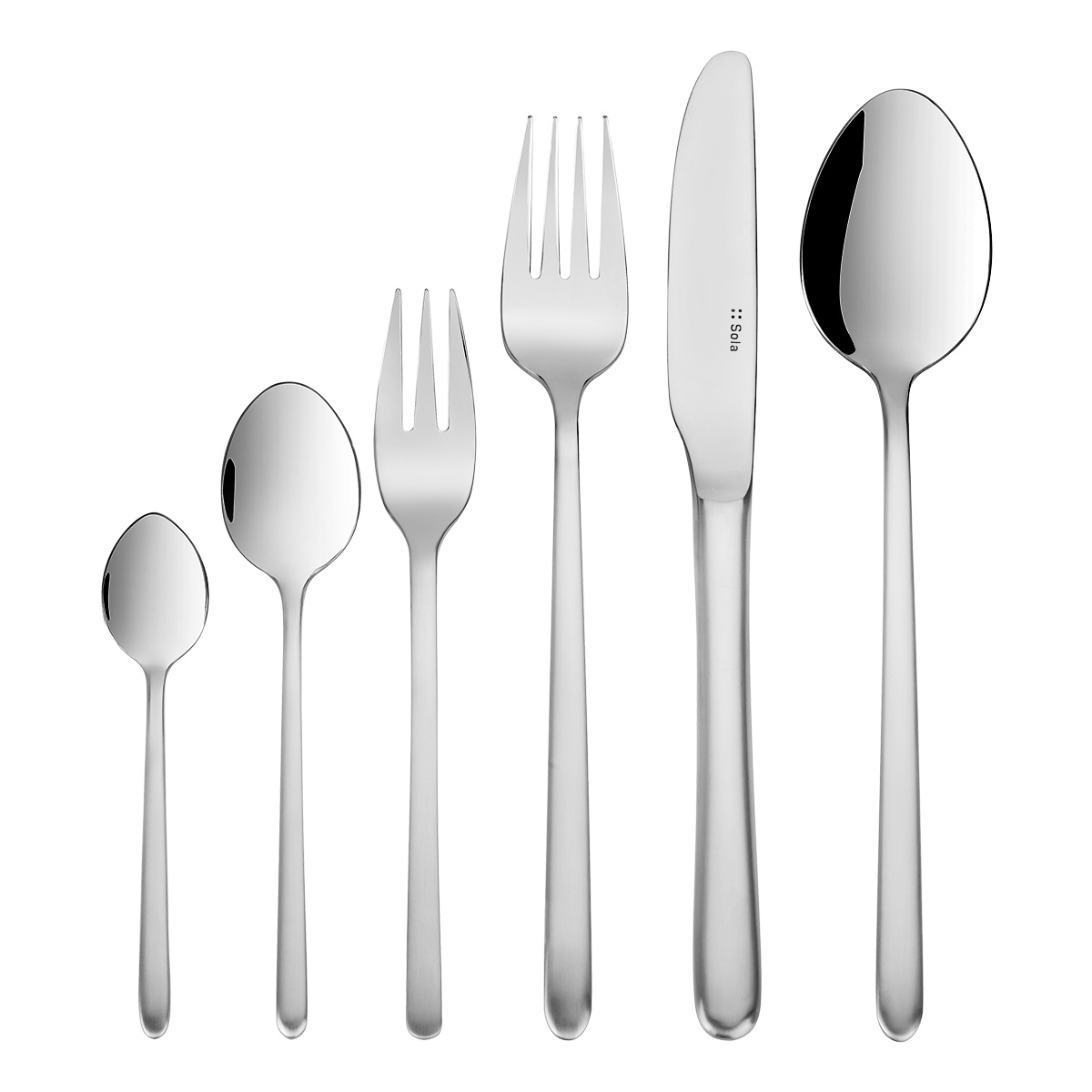 Set de couverts 36 pcs – Rio Manche mat
