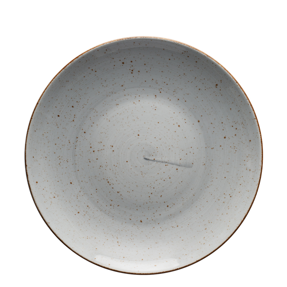 Assiette plate 31 cm grise - Hotel Inn Chic colorée
