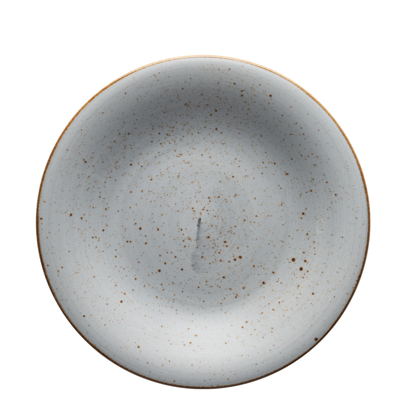 Assiette plate 28 cm grise - Hotel Inn Chic colorée