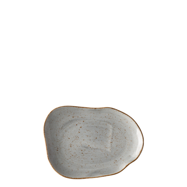 Assiette plate 17 cm grise - Hotel Inn Chic colorée