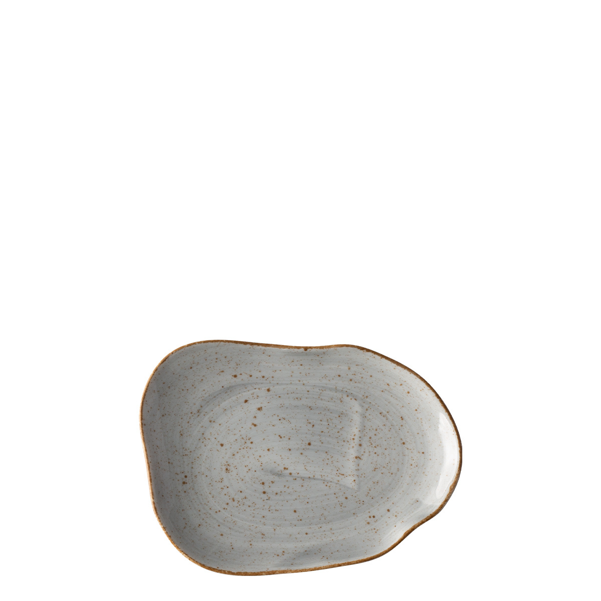 Assiette plate 17 cm grise - Hotel Inn Chic colorée