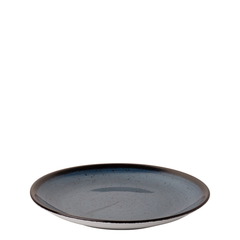 Assiette plate 21 cm bleue – Hotel Inn Chic colorée