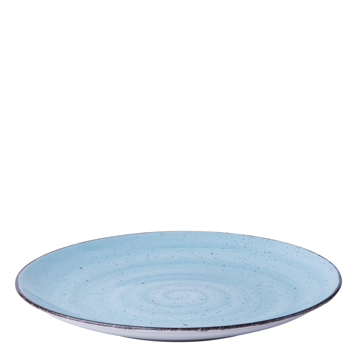 Assiette plate bleu vintage ø31 cm - Hotel Inn Chic color