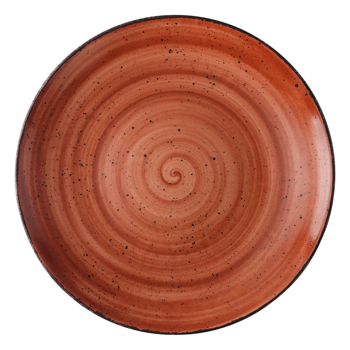 Assiette plate terracotta vintage ø31 cm - Hotel Inn Chic color